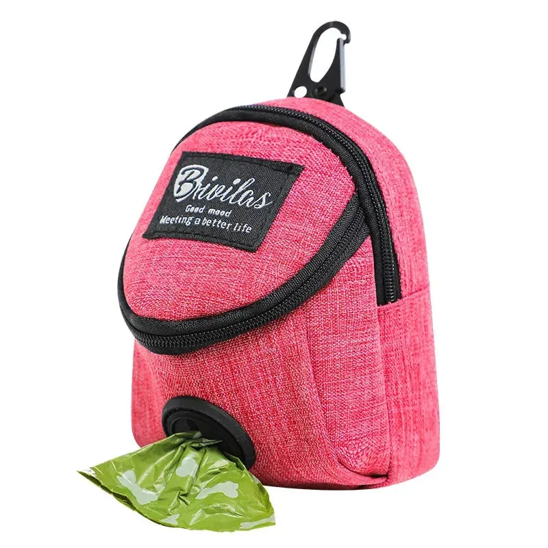 Portable Dog Training Treat Bag Outdoor Pet Dog Treat Pouch Puppy Snack Reward Waist Bag Dog Poop Bag Dog Carriers Bags