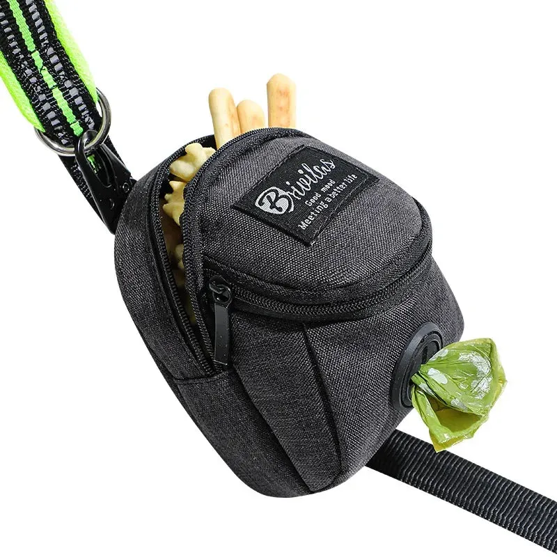 Portable Dog Training Treat Bag Outdoor Pet Dog Treat Pouch Puppy Snack Reward Waist Bag Dog Poop Bag Dog Carriers Bags