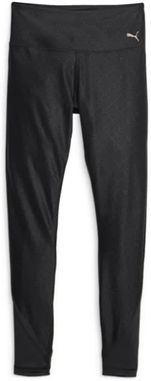 PUMA Womens Logo Love High Waist Leggings Training Casual - Black - Size M