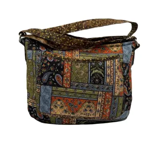 Quilted Crossbody Bag for Women - Handmade Travel Shoulder Bag - Boho/Messenger Bag for everyday use