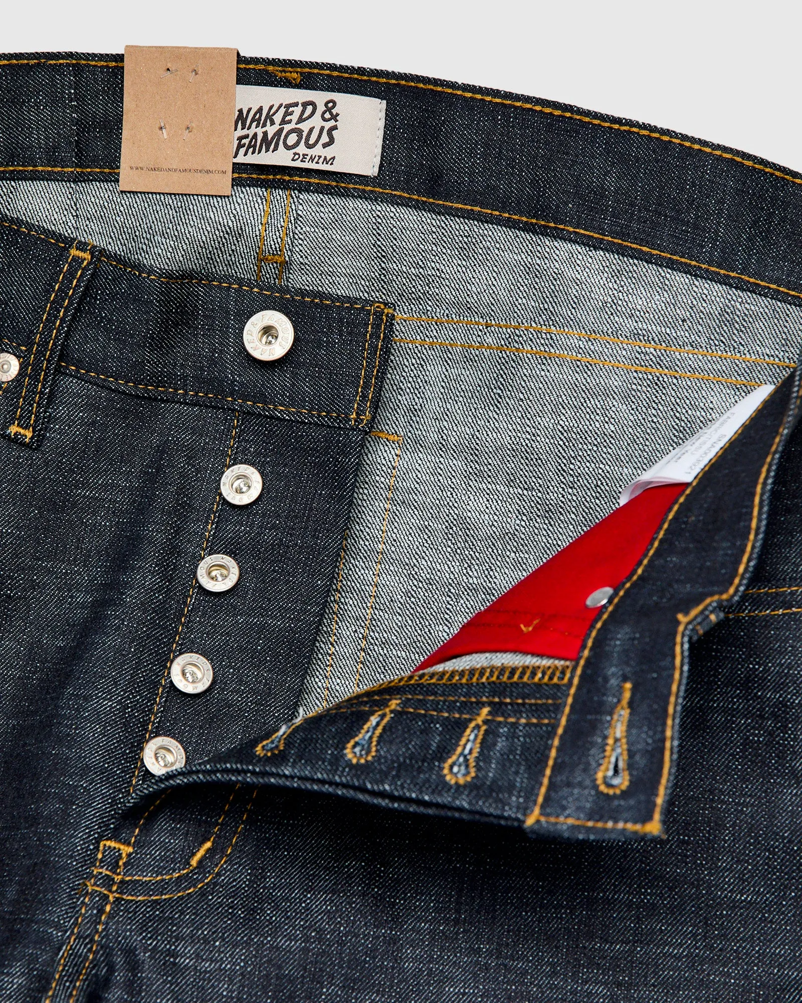 "Chinese New Year Snake" 12.5oz Selvedge Denim - Weird Guy Fit