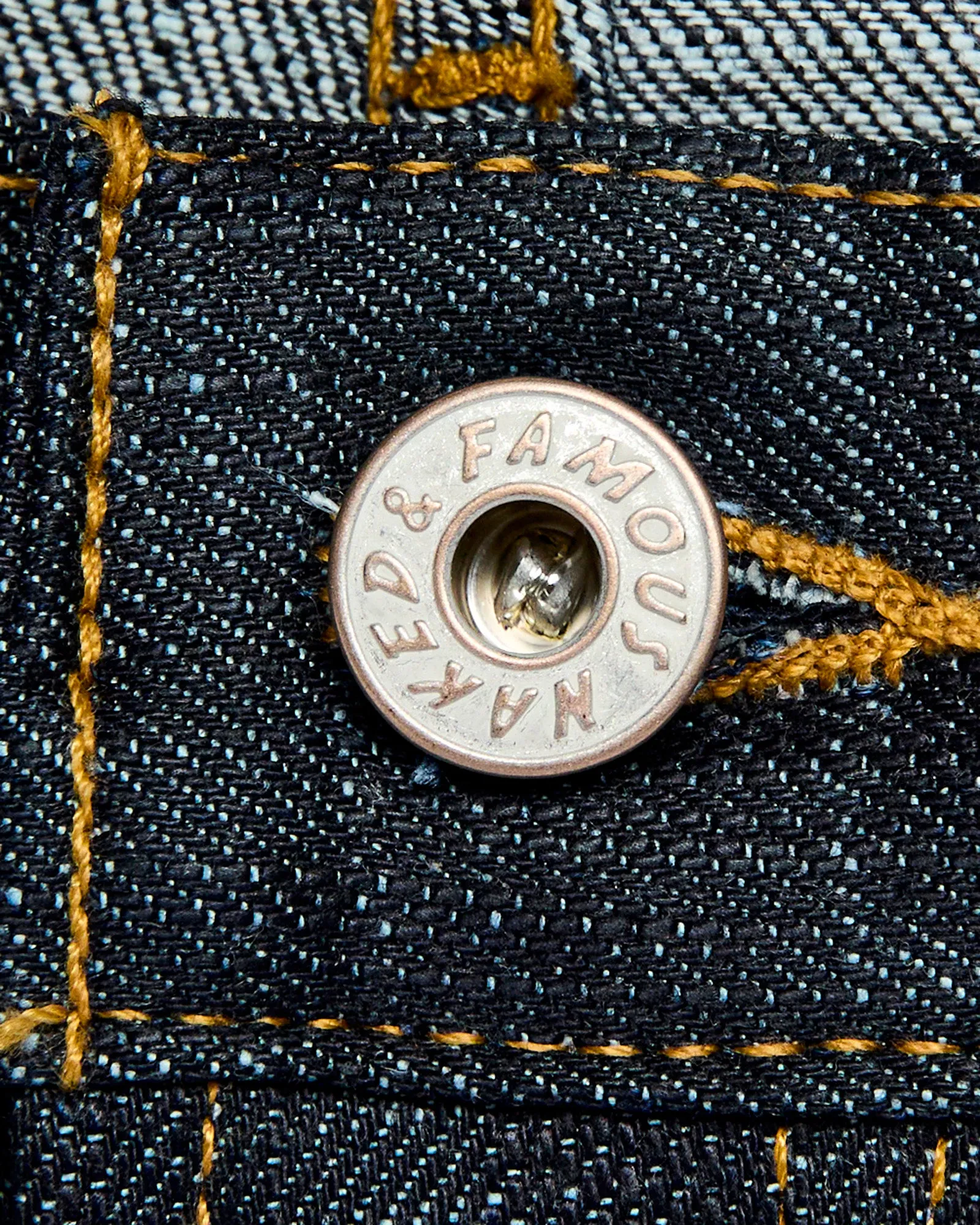 "Chinese New Year Snake" 12.5oz Selvedge Denim - Weird Guy Fit