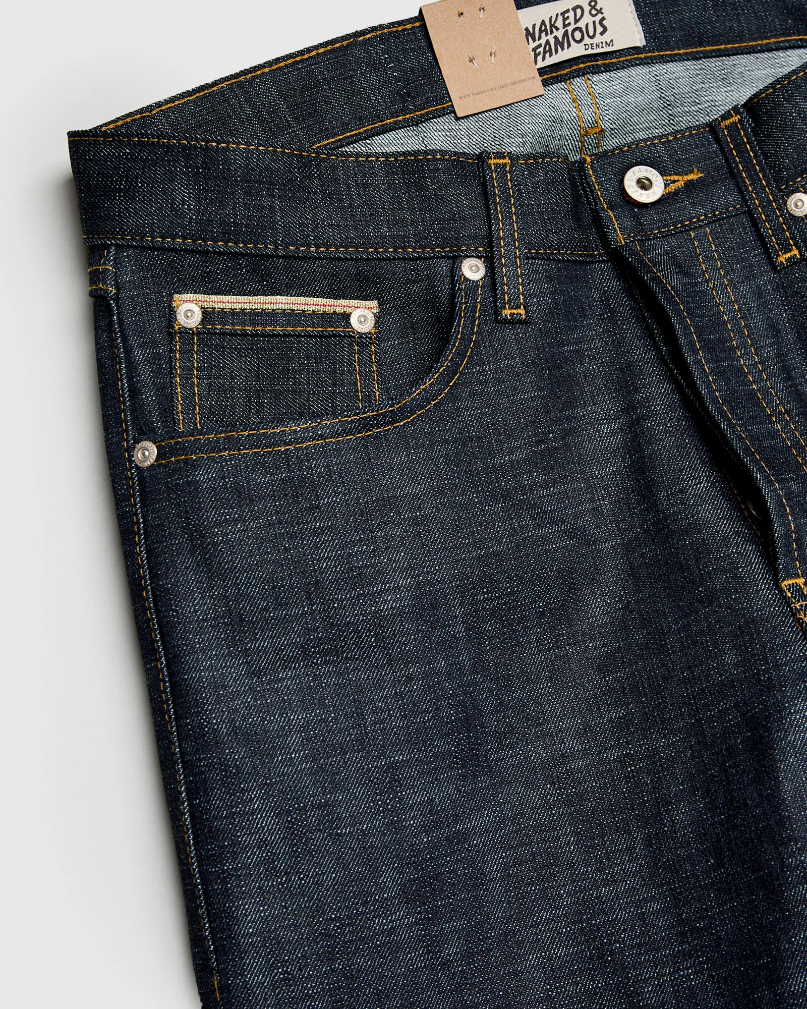 "Chinese New Year Snake" 12.5oz Selvedge Denim - Weird Guy Fit
