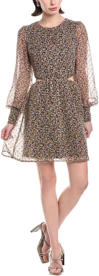 RACHEL Rachel Roy Womens Nash Mini Dress, 14, Black