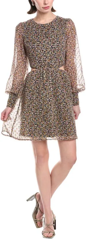 RACHEL Rachel Roy Womens Nash Mini Dress, 14, Black