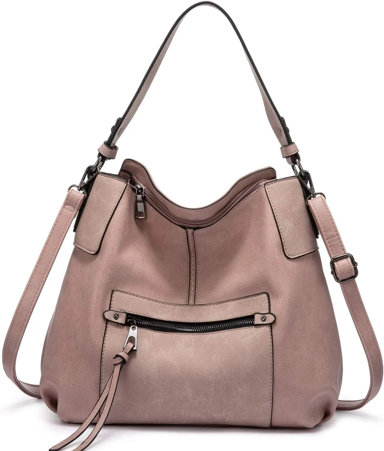 Realer Hobo Purses and Handbags for Women, Shoulder Bag Large Crossbody Bags with Tassel