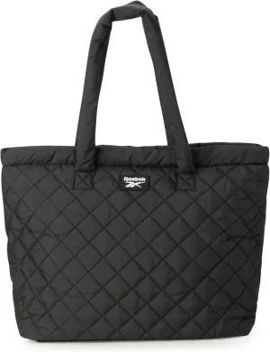 Reebok Women's Puffer Tote Bag - Lightweight Quilted Carry-All Tote Bag for Women - Casual Womens Puffy Shoulder Bags