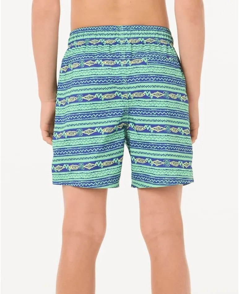 Rip Curl Boys' Raw Energy Volley Boardshorts