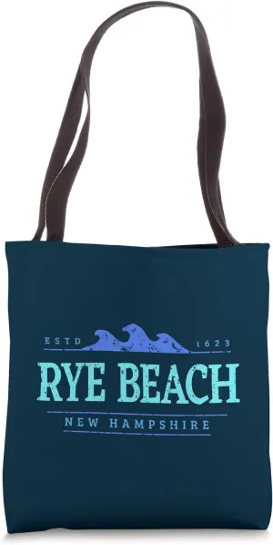 Rye Beach New Hampshire | Rye Beach NH Shoreline Tote Bag
