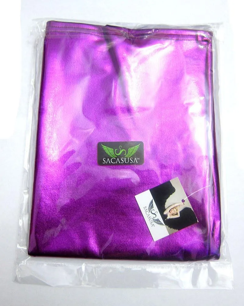 SACASUSA Shiny Stretchy Metallic Liquid Wet Look Mini Skirts 10 Colors
