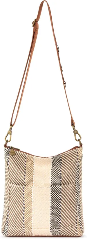 Sakroots Lucia Crossbody, Tobacco Batik World Woven