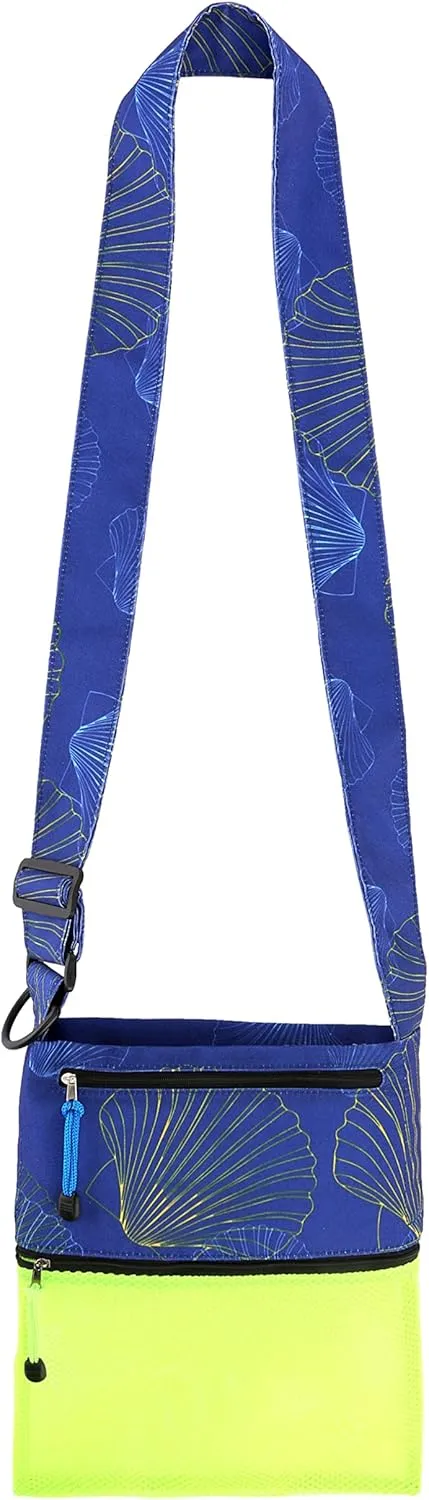 Sand Dipper 3 Pocket Shell Collecting Beach Bag Luxury Cotton Limited Edition Prints