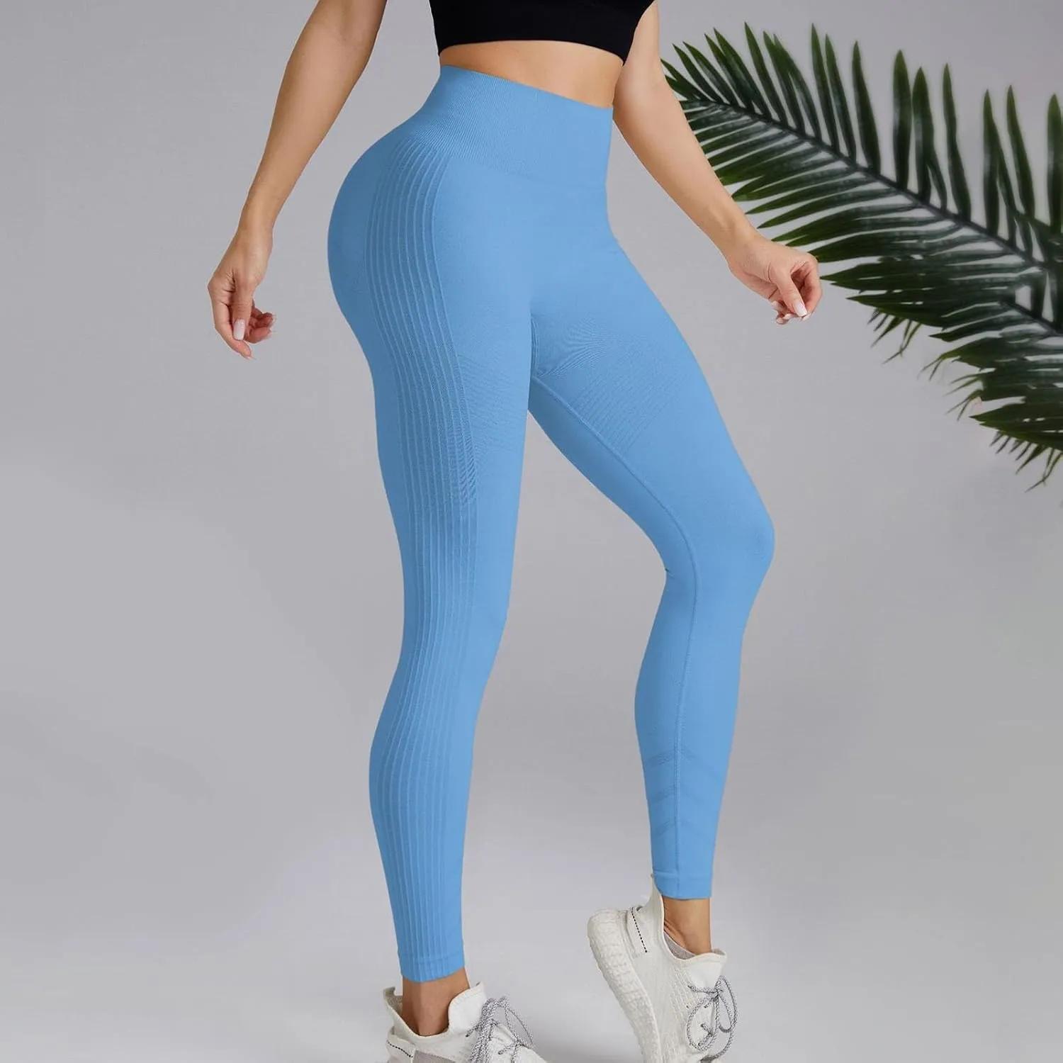 Scrunch Butt Lifting Leggings for Women Impact Gym Seamless Workout Leggings Mid Low Waist Tummy Control Yoga Pants