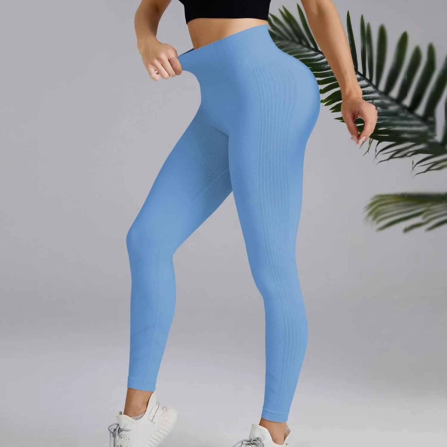 Scrunch Butt Lifting Leggings for Women Impact Gym Seamless Workout Leggings Mid Low Waist Tummy Control Yoga Pants