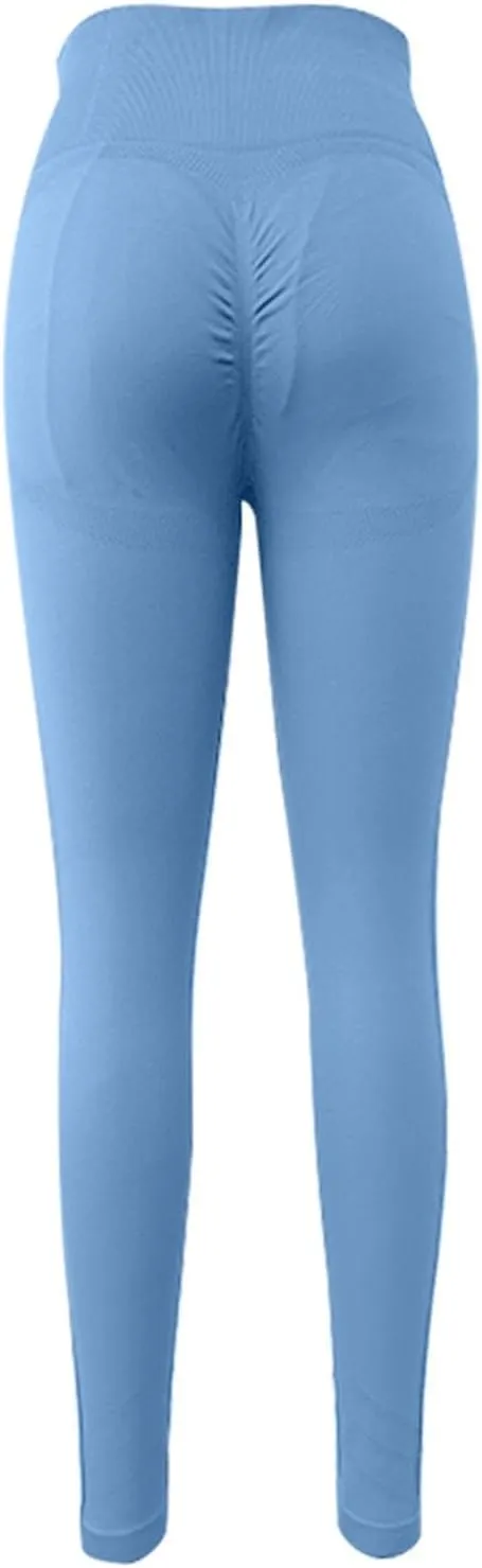 Scrunch Butt Lifting Leggings for Women Impact Gym Seamless Workout Leggings Mid Low Waist Tummy Control Yoga Pants