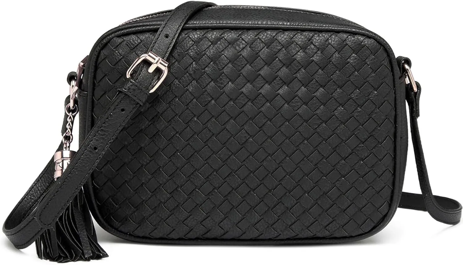 Small Crossbody Purses for Women Trendy Woven Cross Body Bag and Boho Purse,Soft Leather Handbags