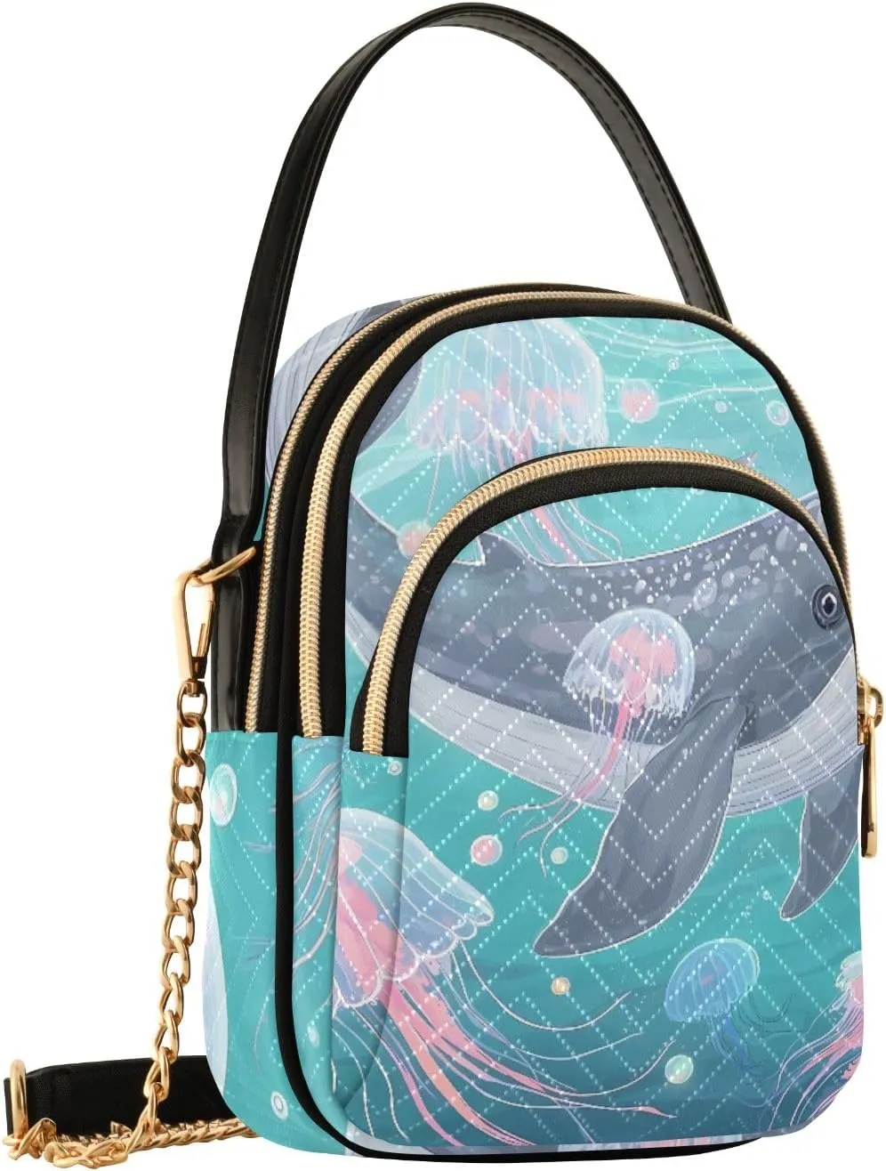 Small Handbag Crossbody Bag for Women Quilted Bags Shoulder Purse Phone Wallet Chain Bag