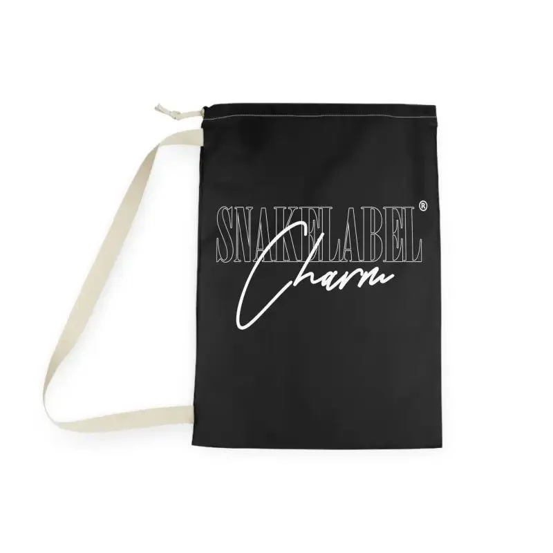 Snake Laundry Bag with Custom Prints & Drawstring Closure | 100% Spun Polyester - Available in 2 Sizes
