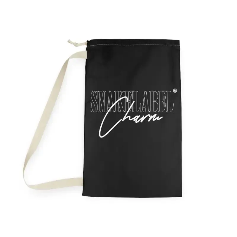 Snake Laundry Bag with Custom Prints & Drawstring Closure | 100% Spun Polyester - Available in 2 Sizes