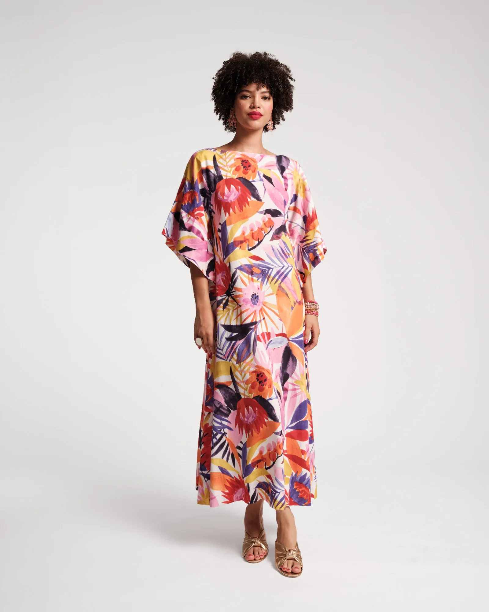 Spinnaker Maxi Dress - Lanai Print