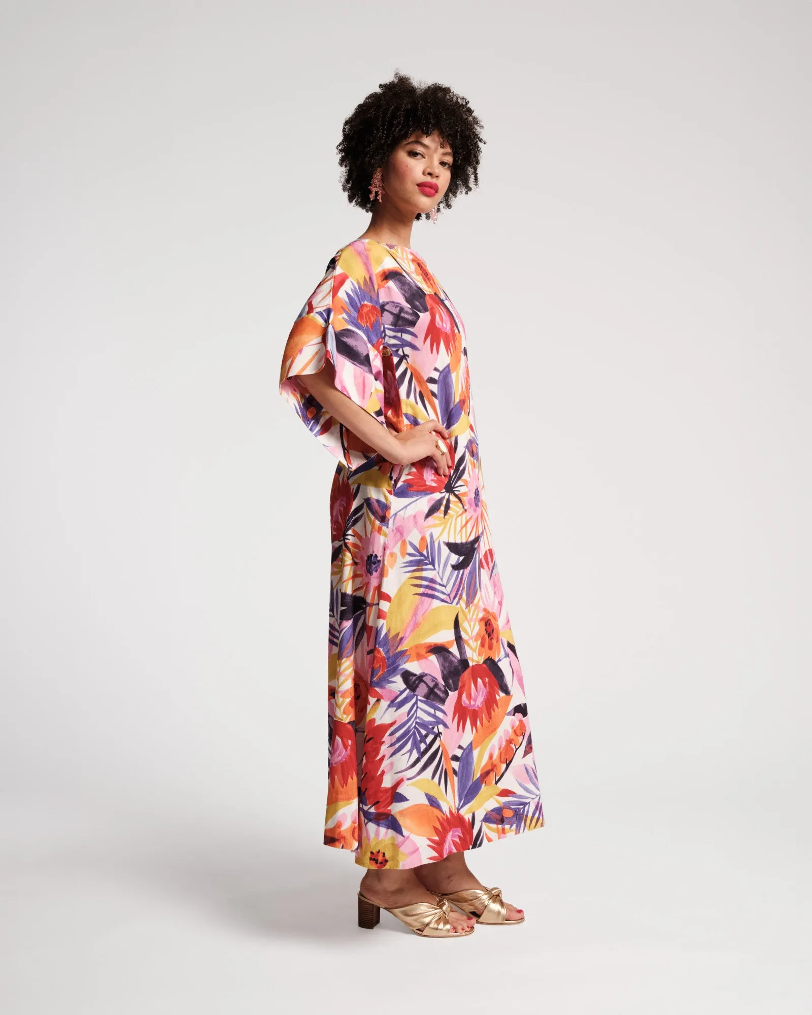 Spinnaker Maxi Dress - Lanai Print