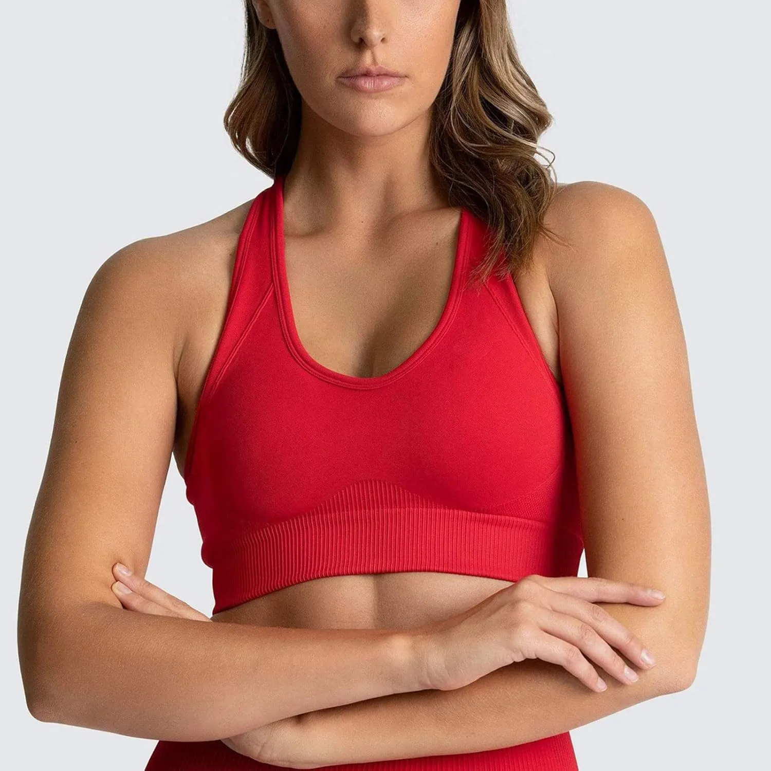Sports Bras for Women Workout Seamless Wireless Triangle Bralette Bra
