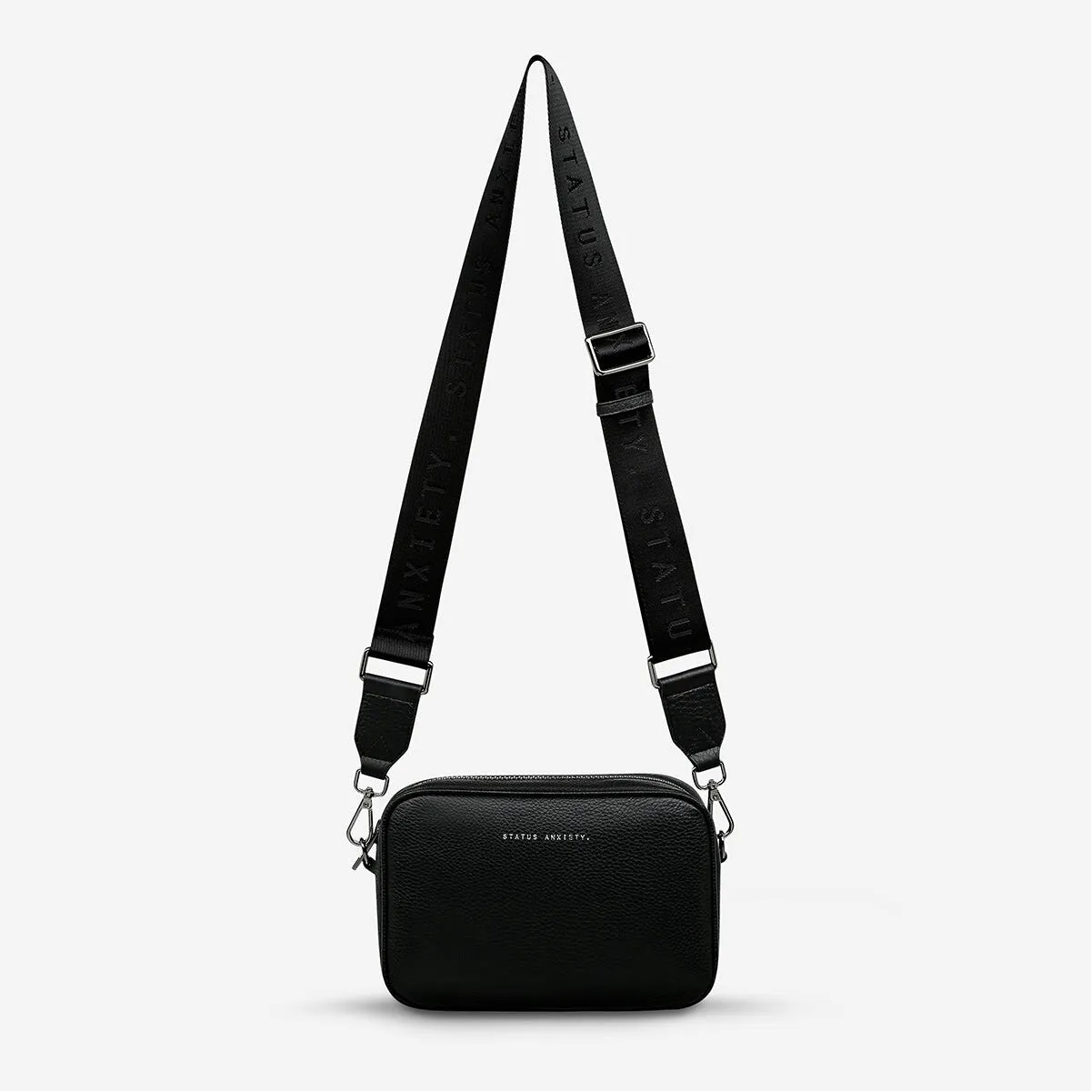 STATUS ANXIETY Plunder Bag Webbed Strap - Black