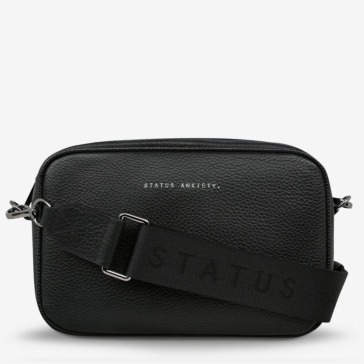 STATUS ANXIETY Plunder Bag Webbed Strap - Black