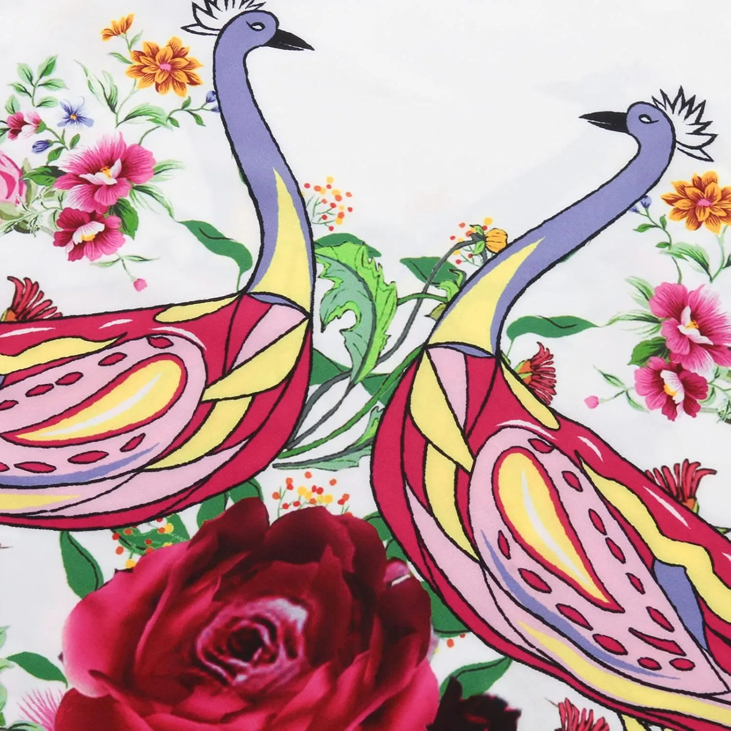 Summer Dresses for Women 2024 Sleeveless Flower Graphic Print Sundress Loose Casual Vintage Maxi Dress
