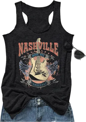 Tank Tops for Women 2025 Summer Basic Gym Racerback Tops Beach Vacation Graphic Tee Shirts Yoga Workout Camisole Outfits