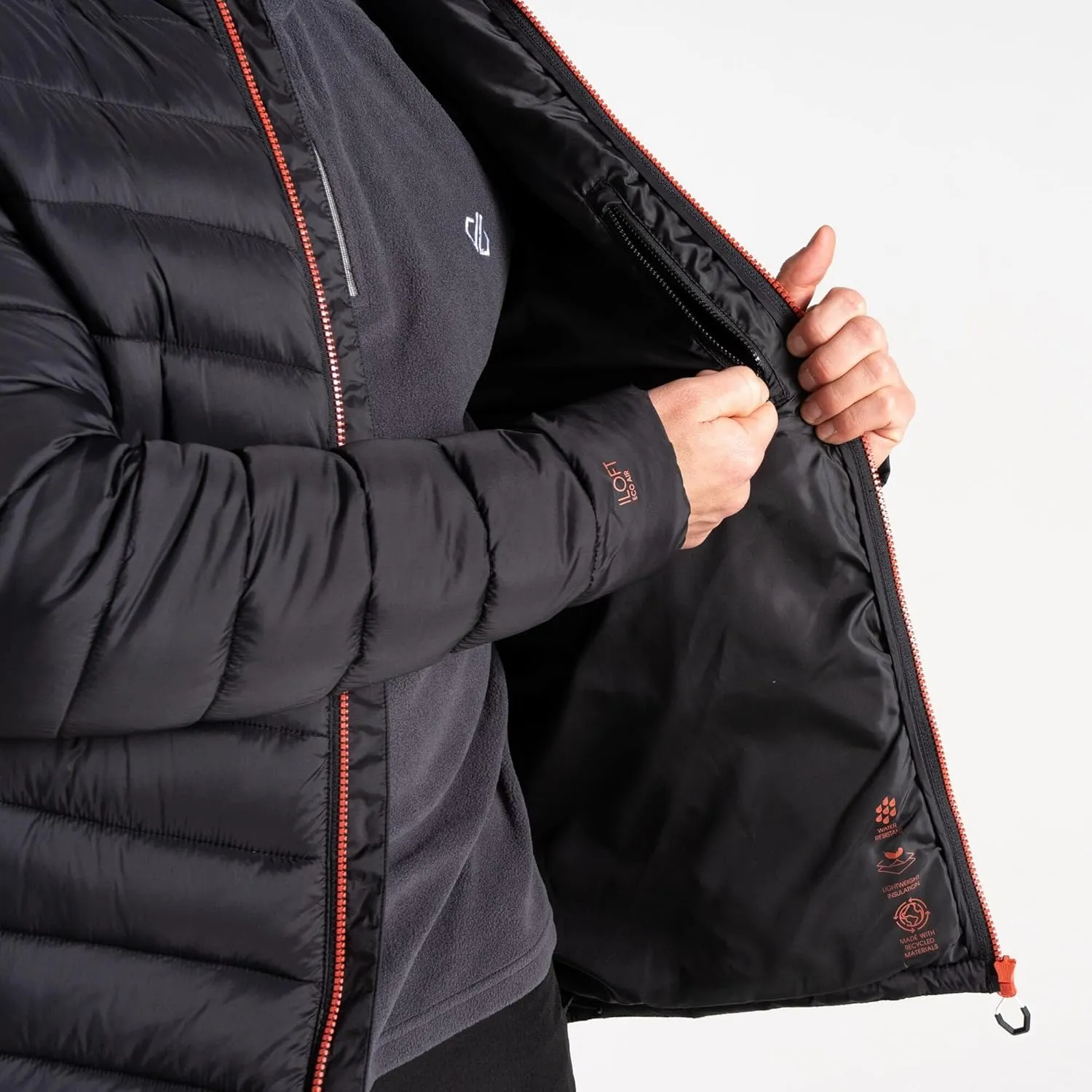 Torrek Men's Baffled Quilted Hooded Jacket