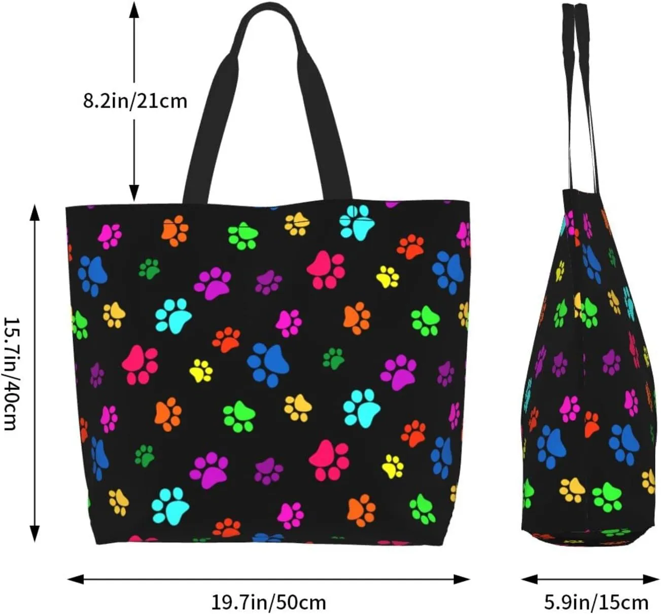 Tote Bag for Women,Large Beach Bag Reusable Grocery Bags Casual Shoulder Bag Handbags for Shopping Travel Work