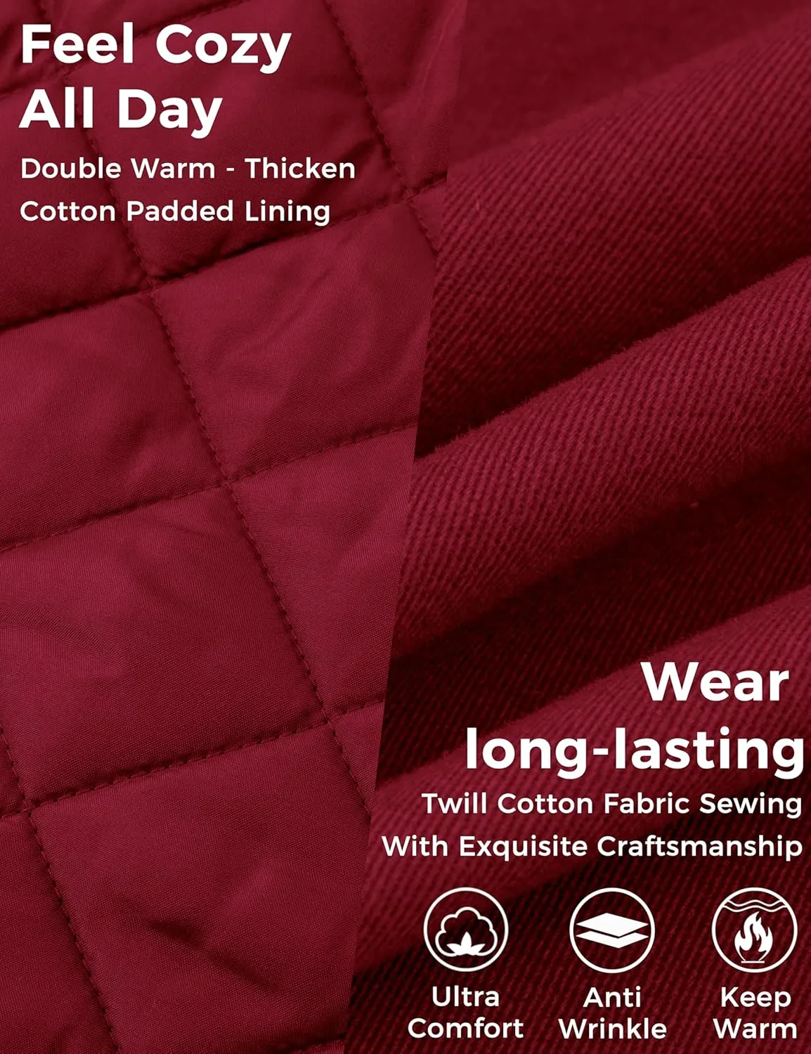 wantdo Women's Winter Thicken Jacket Cotton Coat with Removable Hood