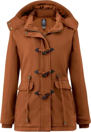 wantdo Women's Winter Thicken Jacket Cotton Coat with Removable Hood