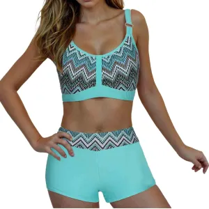 Women Bikini Sets Floral Print Strappy Back Set Two Piece Swimsuits Bathing Suits Summer Beach Swimwear