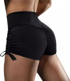 Women Workout Impact Shorts Women's Hip Lifting High Waisted Tummy Tightening Leggings High Waisted Butt Sculpting