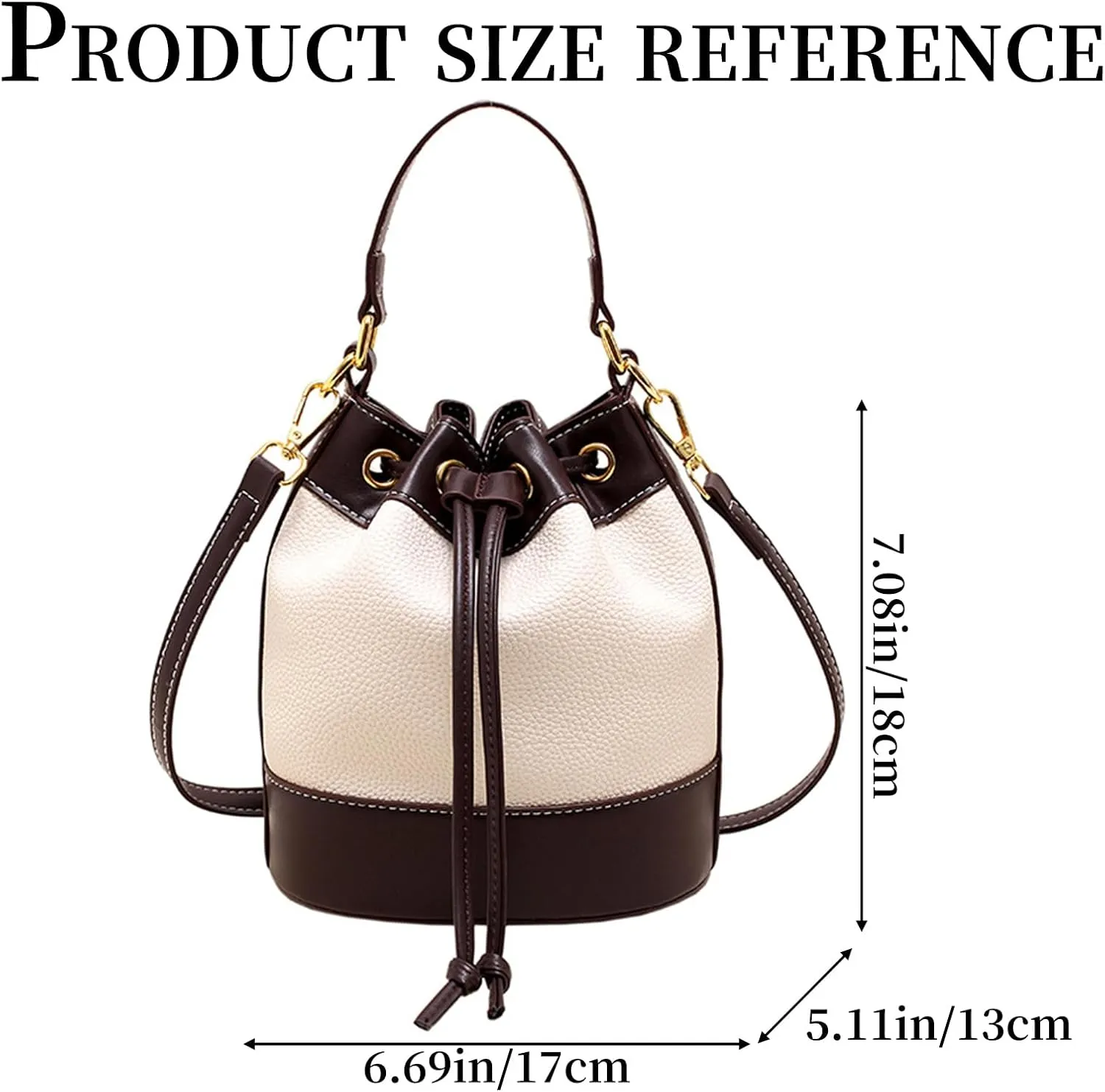 Women's Crossbody Handbags, Bucket Purses for Women, Mini Crossbody Bags for Women,Suitable for Work,Travel, Leisure