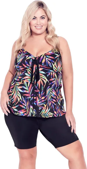 Women's Fly Away Print Tankini Top