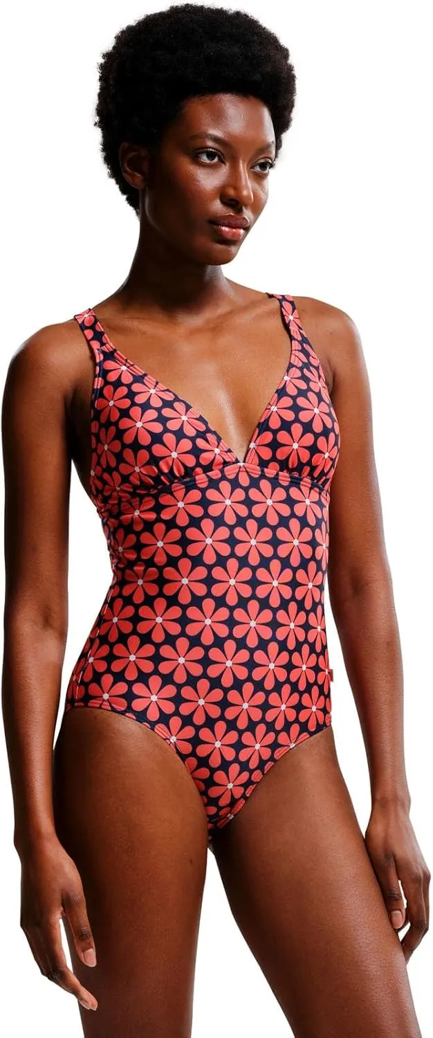 Womens Orla Kiely All Over Pattern One Piece Swim Swimming Costume