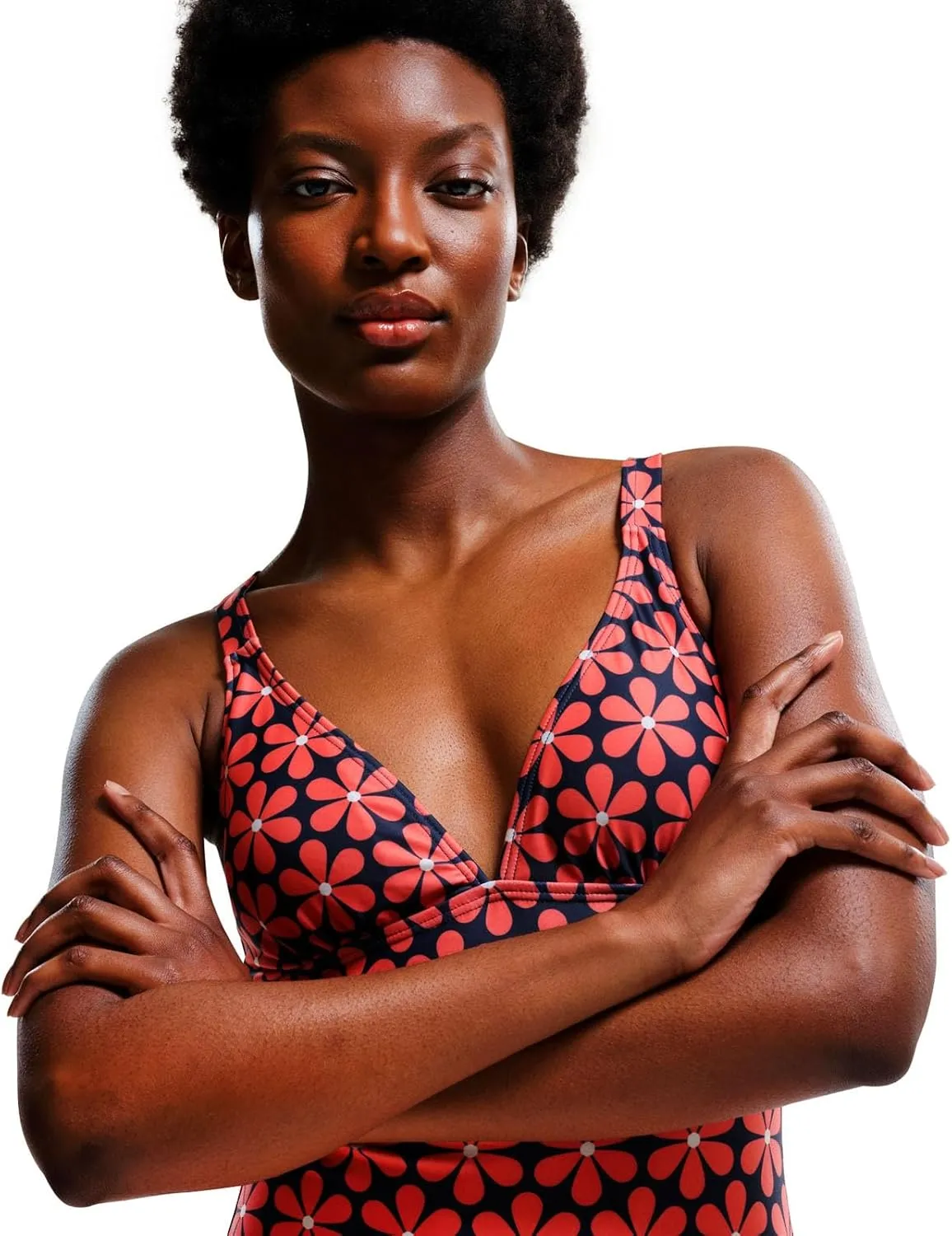 Womens Orla Kiely All Over Pattern One Piece Swim Swimming Costume