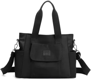 Women's Tote Purses Multi-pocket Shoulder Crossbody Bag Light Large Handbags for Work Travel Shopping