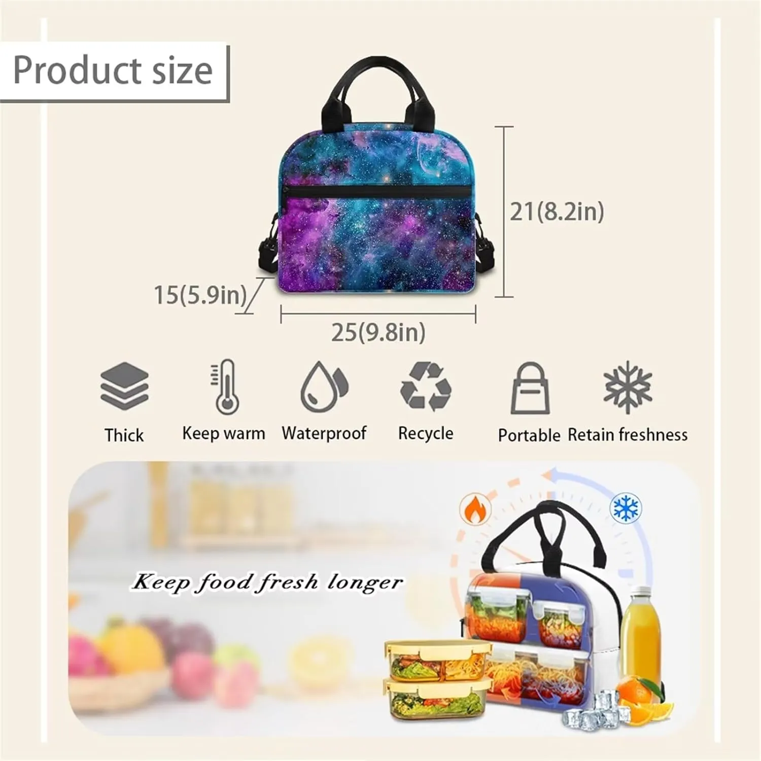 ZFRXIGN Flower Axolotl Backpack for Girls School Bags and Lunch Box Kids Schoolbag Primary Junior High School Bookbag Lunch Tote Pencil Case Pink Cherry Blossom Flower