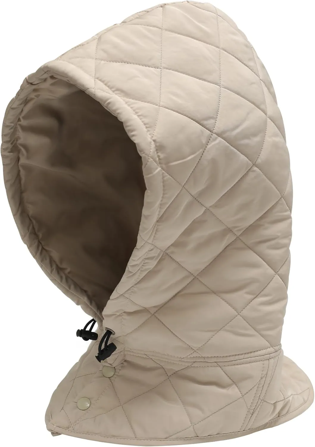 ZLYC Women Windproof Winter Hats Down Hooded Scarf Balaclava Beanie Warm Skull Cap