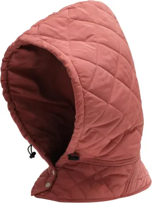 ZLYC Women Windproof Winter Hats Down Hooded Scarf Balaclava Beanie Warm Skull Cap