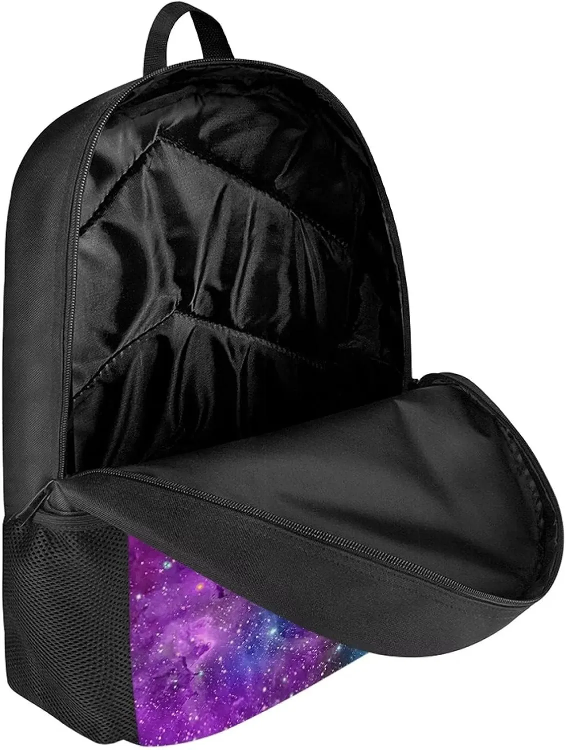 ZOUTAIRONG African Girls Backpack for Kids 6-8 School Bag Magic Black Girl Lunch Box Kids Book Bag Pencil Case Preppy Princess Bookbag Age 10-12/14-16 Year Old Water Bottle Holder